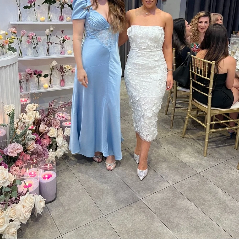 House of CB Light Blue Maxi Dress - Picture 4 of 5